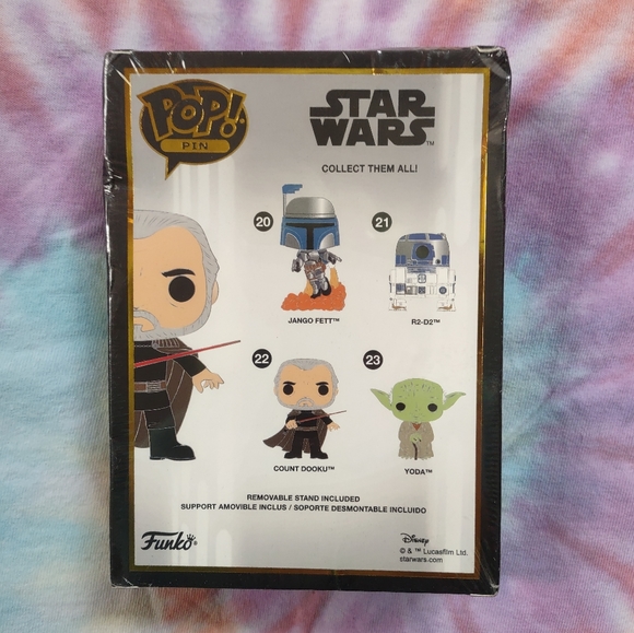 Star Wars Dooku Enamel Pin - Picture 8 of 11